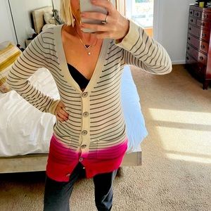 Ombré Cashmere Cardigan
